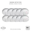Thumbnail 1 de ELRO FS1801 detector de humo EN14604 — 10 unidades 📷