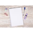 Thumbnail 1 de Enri cuadernos A4 4x4 con tapa plástica, 80 hojas, pack 5