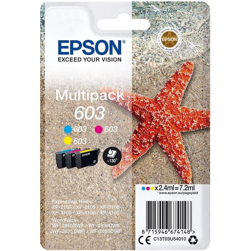Imagen de Epson 603 cartucho tinta cian/magenta/amarillo 🎨 en OfertitasTOP