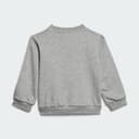 Thumbnail 2 de Essentials Conjunto sudadera y pantalón 3 bandas (Bebé)