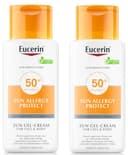 Thumbnail principal de Eucerin Solar Corporal Allergy Protect SPF50+ - 2x150 ml ☀️