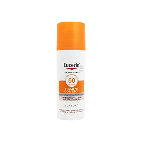 Imagen de Eucerin Sun Face Pigment Control Fluid FPS 50+ 50 ml — crema facial solar 📦 en OfertitasTOP