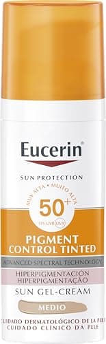 Imagen de Eucerin Sun Pigment Control FPS 50+ crema facial con color 50 ml 🌞 en OfertitasTOP
