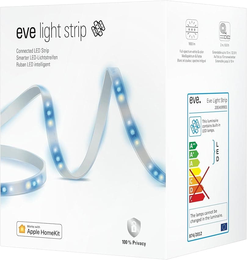 Imagen de EVE Light Strip - Tira LED inteligente RGB 🌈, 1800 lúmenes en OfertitasTOP