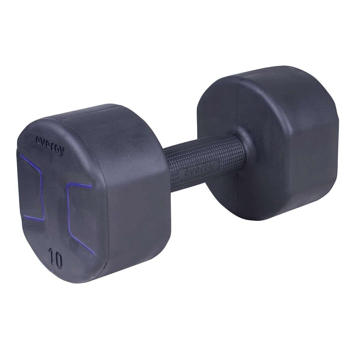Imagen de Evergy Studio Elite Mancuernas Goma 10 Kg (Par) 🏋️♂️ en OfertitasTOP