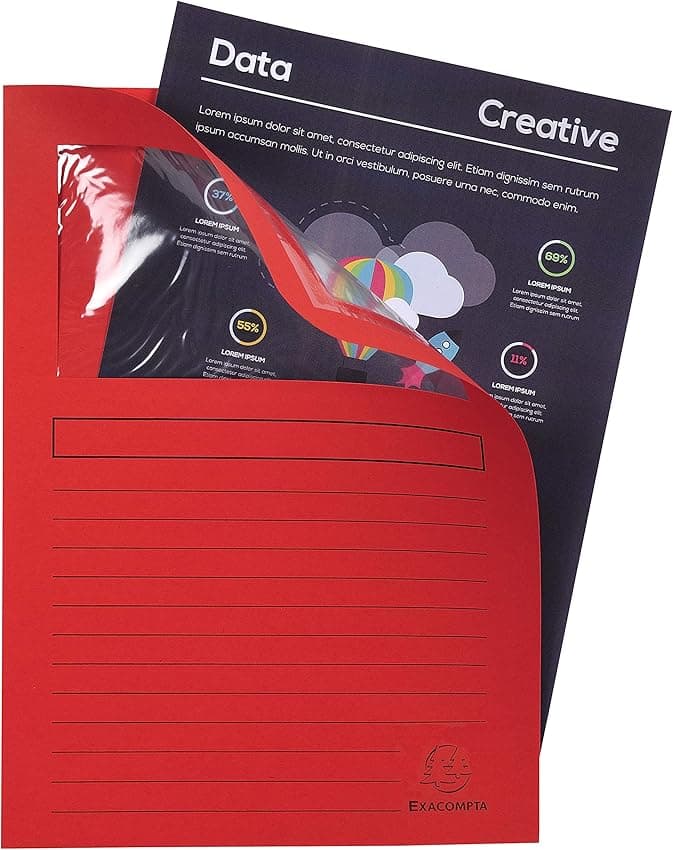 Imagen de Exacompta 50109E Subcarpetas Forever 120, 100 uds 📁 en OfertitasTOP