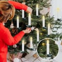 Thumbnail 2 de EXTSUD Velas Navidad LED 20 piezas con mando 🎄