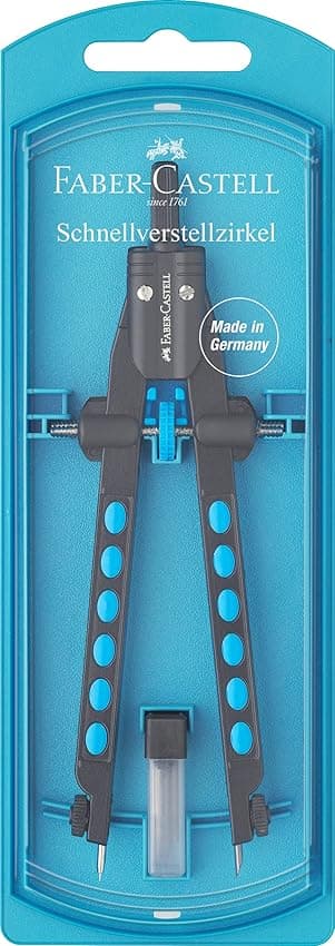 Imagen de Faber-Castell 174340 Factory Pearl compás 1 unidad en OfertitasTOP