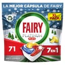 Thumbnail principal de Fairy Platinum Plus Limón 71 cápsulas para lavavajillas 🧼