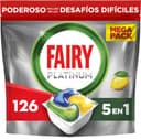 Thumbnail 1 de Fairy Platinum Limón 🧴 Cápsulas Lavavajillas Todo en Uno 170