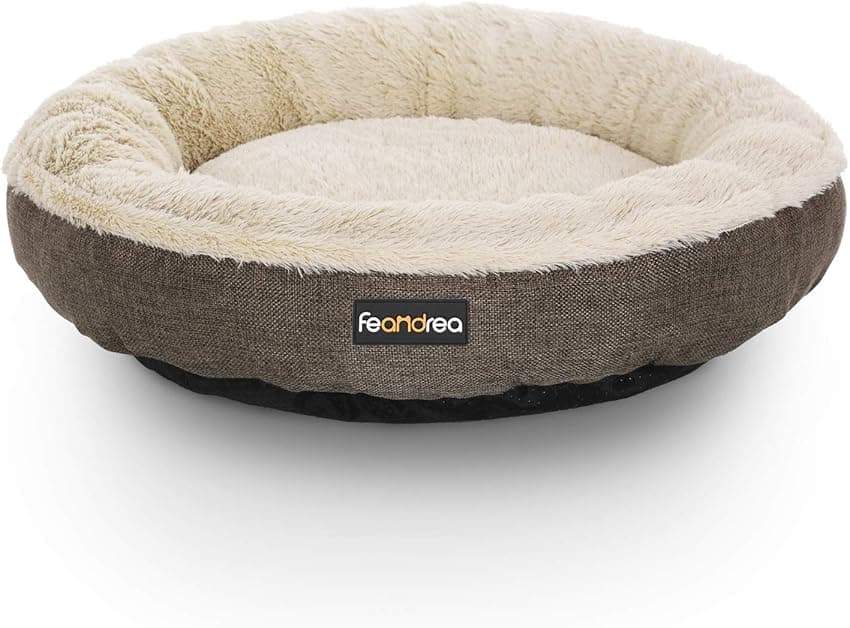Imagen de Feandrea PGW070K01 Cesta de perros ø 70 cm, Marrón en OfertitasTOP