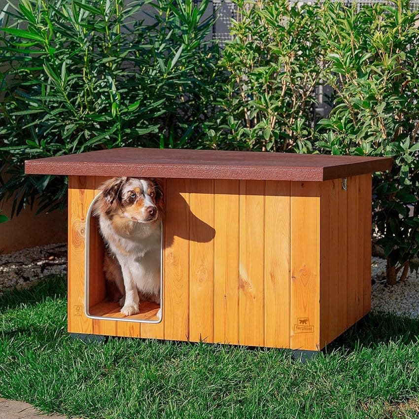 Imagen de Ferplast BAITA 120 caseta exterior para perros 141×86,5×87 cm 🐶 en OfertitasTOP