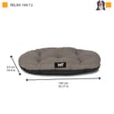 Thumbnail 2 de Ferplast Cama para Perros y Gatos 100 x 63 cm 🐶