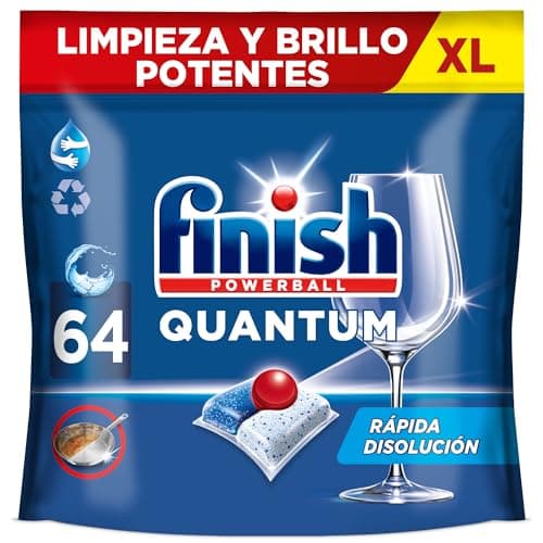 Imagen de FINISH QUANTUM R 64 pastillas para lavavajillas 📦 en OfertitasTOP