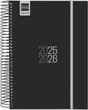 Thumbnail principal de Finocam Agenda Espir 2025-2026: una página por día, septiembre 2025–agosto 2026, Negro