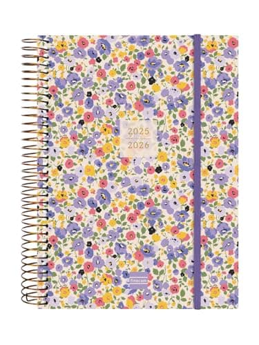 Imagen de Finocam Agenda Espiral 18 meses 2025‑2026, 2 días/pág 📚 en OfertitasTOP