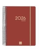 Thumbnail principal de Finocam Agenda Ikon 16 meses 2025–2026 Burdeos 📚