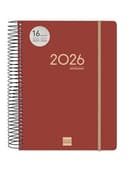 Thumbnail 1 de Finocam Agenda Ikon 16 meses 2025–2026 Burdeos 📚