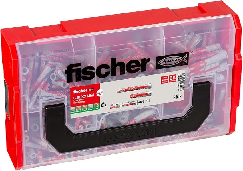 Imagen de Fischer Fixtainer Duoline — caja de herramientas 🔧 en OfertitasTOP
