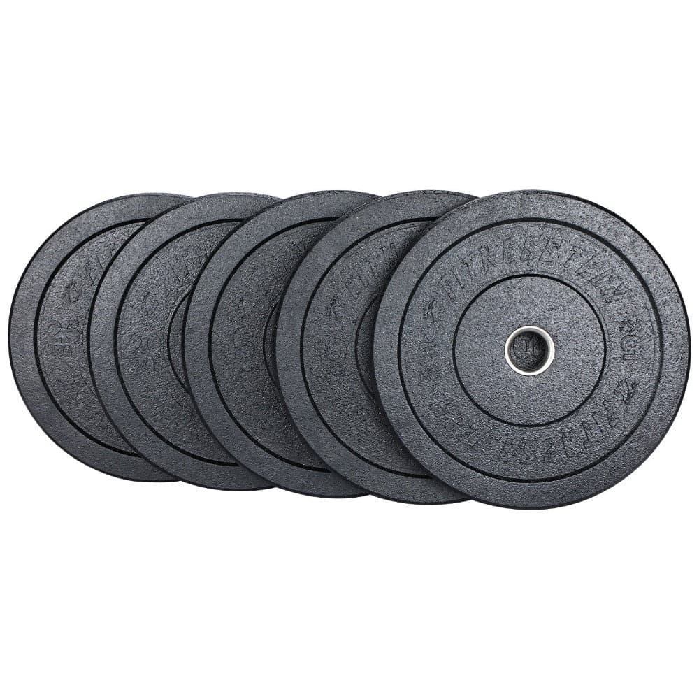 Imagen de Fitness Tech Set Bumper Plate 150 kg 🏋️♀️ en OfertitasTOP