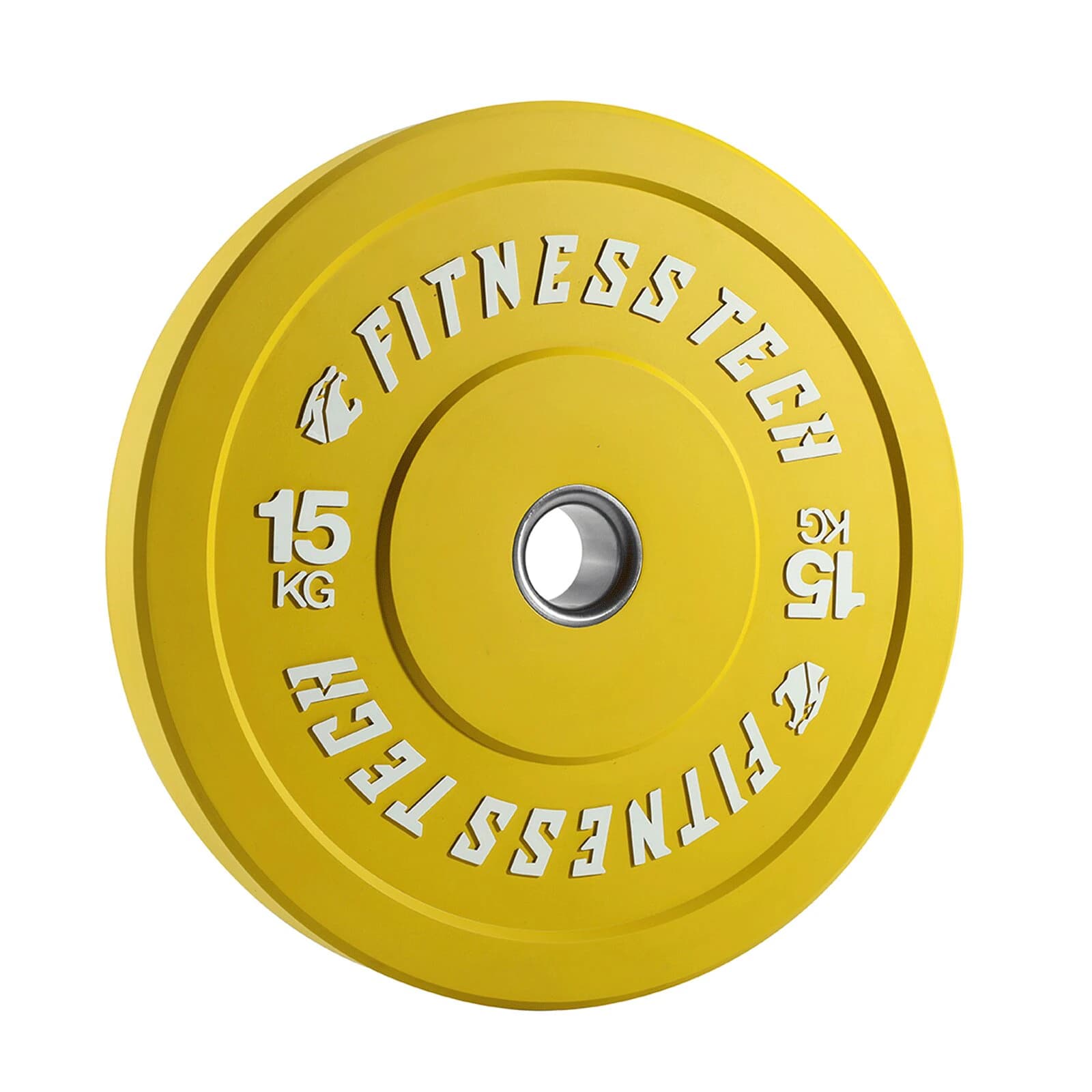 Imagen de Fitness Tech Disco Bumper Plate 15 kg 🏋️♀️ en OfertitasTOP