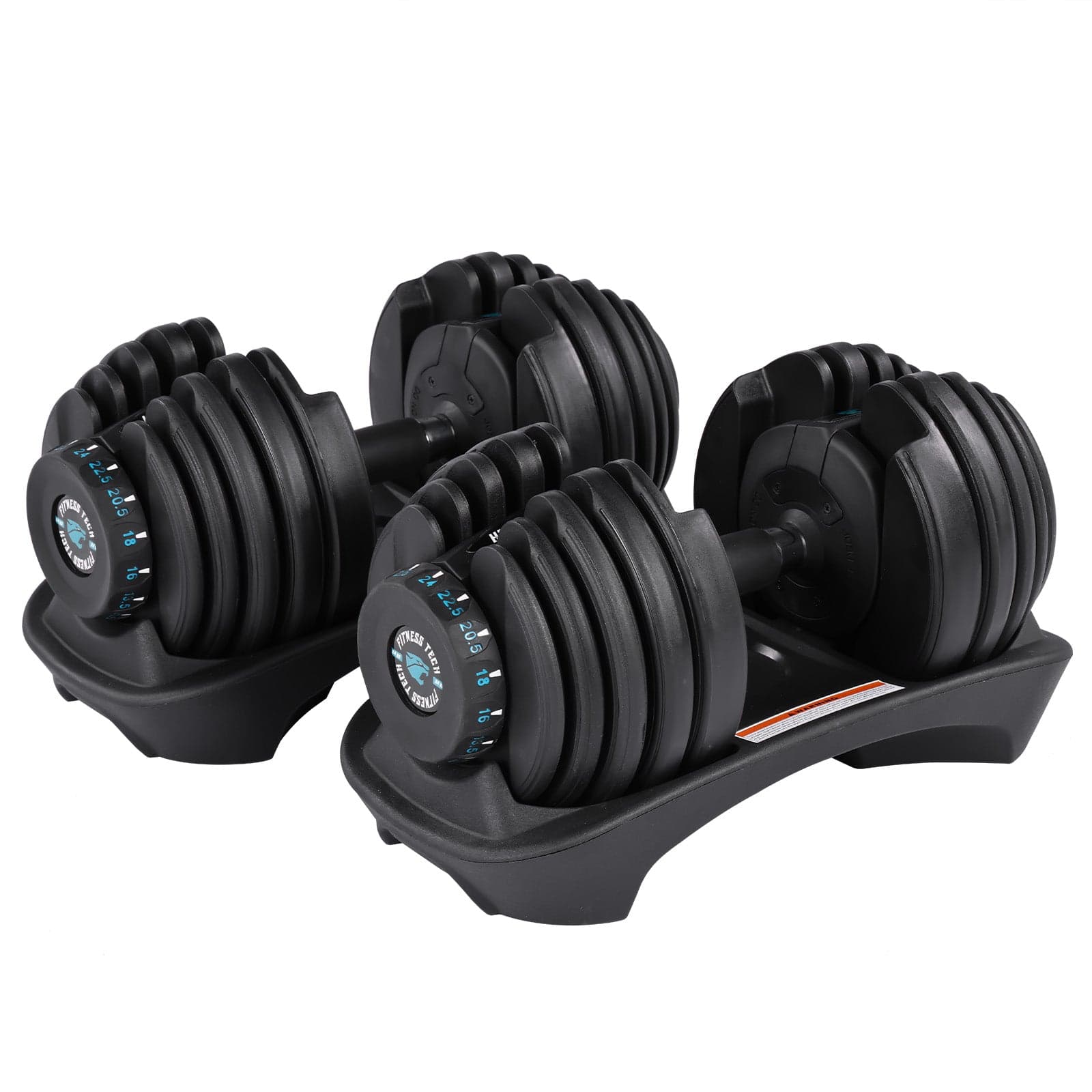 Imagen de Fitness Tech Juego de mancuernas ajustables 2,5–24 kg 🏋️ en OfertitasTOP