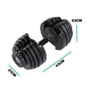 Thumbnail 4 de Fitness Tech Juego de mancuernas ajustables 2,5–24 kg 🏋️