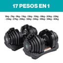 Thumbnail 2 de Fitness Tech Mancuernas ajustables 5–40 kg 🏋️