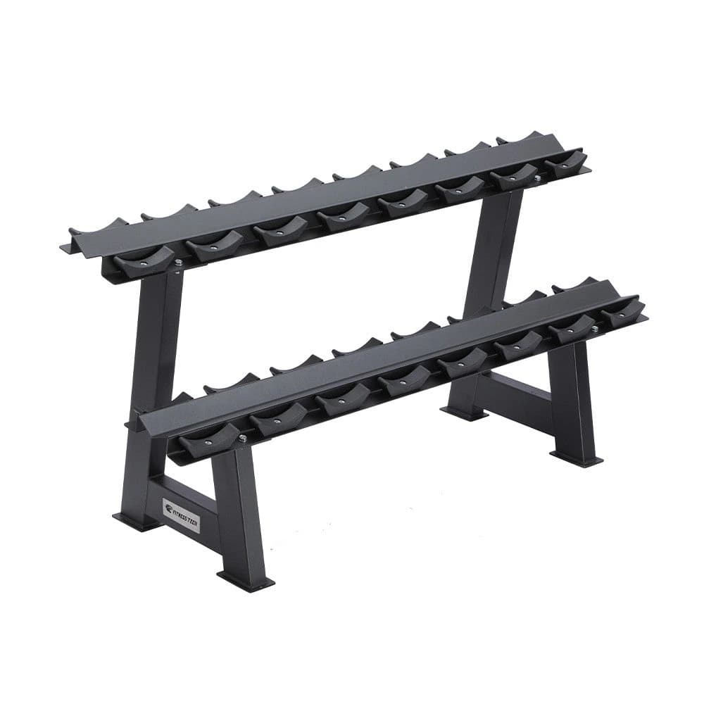 Imagen de Fitness Tech Soporte de mancuernas profesional 8 pares 🏋️♂️ en OfertitasTOP