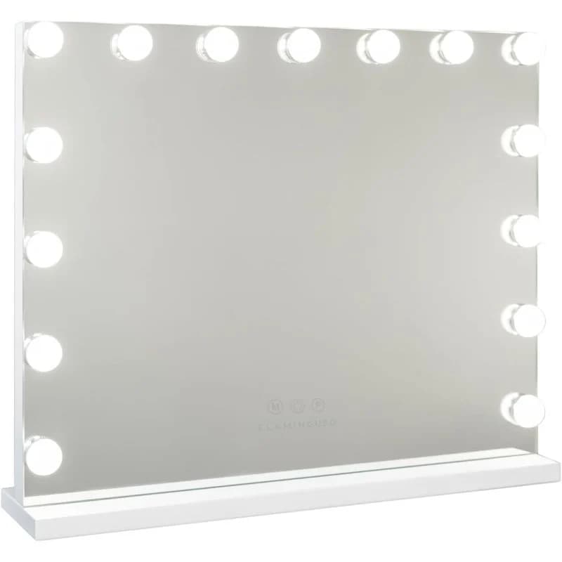 Imagen de Flamingueo Kim Espejo maquillaje 15 LED, 3 modos en OfertitasTOP