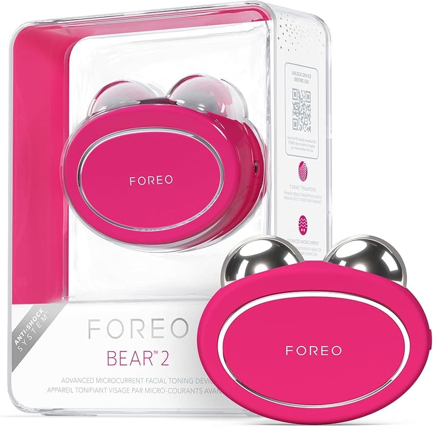 Imagen de FOREO BEAR 2 tonificador facial 2.0 fuchsia 📷 en OfertitasTOP