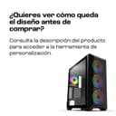 Thumbnail 1 de Forgeon Arcanite ARGB Torre ATX negra con cristal personalizable 🖥️