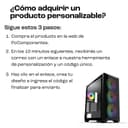 Thumbnail 3 de Forgeon Arcanite ARGB Torre ATX negra con cristal personalizable 🖥️