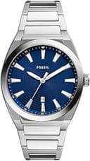 Thumbnail principal de Fossil Everett Reloj para hombre, acero y piel ⌚