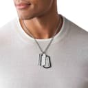 Thumbnail 1 de Fossil JF00494998 collar plata 1 unidad