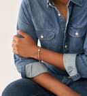 Thumbnail 3 de Fossil JF04342040 pulsera acero 220 mm plata