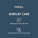 Thumbnail 3 de Fossil JF04743040 Pendientes de aro Ellis, acero inoxidable 💍