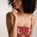 Thumbnail 1 de Fossil JF04837040 pulsera de acero inoxidable plateada, talla única