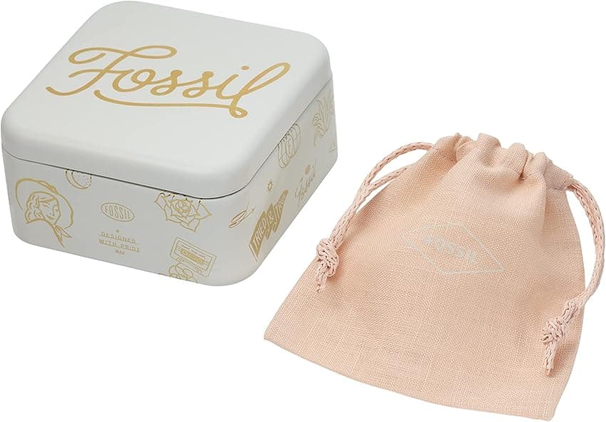 Imagen de FOSSIL Pendientes de Acero Inoxidable Mujer Oro Granola✨ en OfertitasTOP