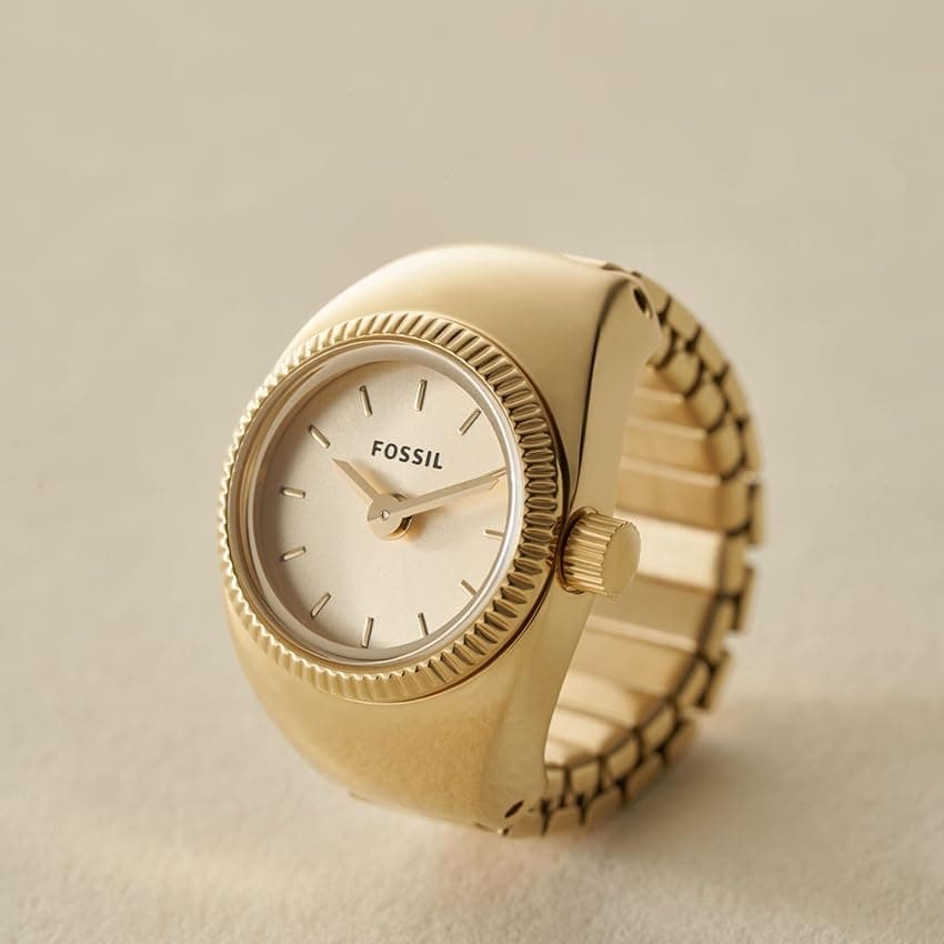 Imagen de Fossil Reloj Ring mujer, cuarzo de dos agujas ⌚ en OfertitasTOP