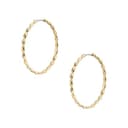 Thumbnail 2 de Fossil Sutton Evil Eye JF04817710 pendientes aro dorados ⌚