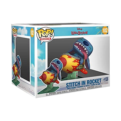 Imagen de Funko Pop! Rides Super Deluxe Stitch Rocket — Figura vinilo 🎁 en OfertitasTOP