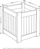 Thumbnail 4 de Furinno Caja de flores de madera