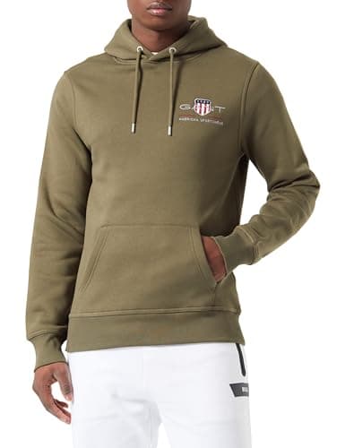 Imagen de GANT Reg Archive Shield sudadera con capucha en OfertitasTOP