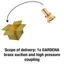 Thumbnail 4 de GARDENA 7121-20 Acoplamiento latón 25 mm, 40 bar 🚿