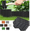 Thumbnail 1 de GARDENIX Borde de césped 5,15 m negro