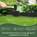 Thumbnail 3 de GARDENIX Borde de césped 5,15 m negro