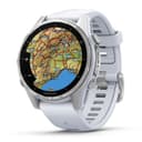 Thumbnail 2 de Garmin Fenix 8 43 mm Acero blanco, correa silicona ⌚