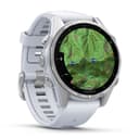 Thumbnail 3 de Garmin Fenix 8 43 mm Acero blanco, correa silicona ⌚