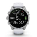 Thumbnail 4 de Garmin Fenix 8 43 mm Acero blanco, correa silicona ⌚